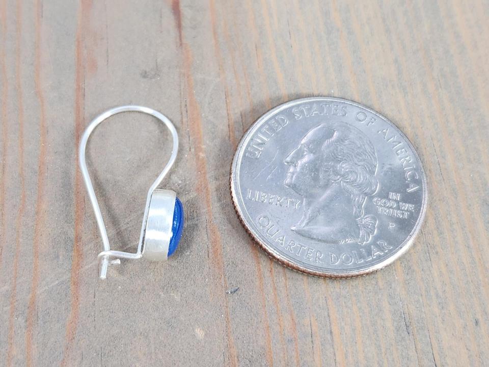 one inch drop earrings
