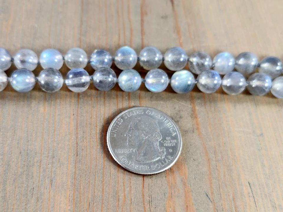 36 Inch Labradorite Necklace