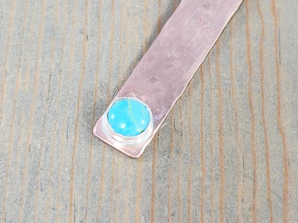 6mm kingman turquoise cabochon