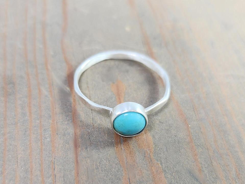 Kingman Turquoise Ring