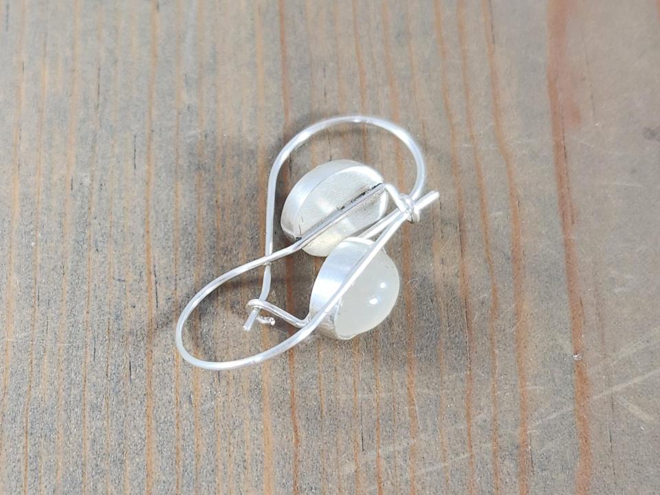 handmade silver earrings