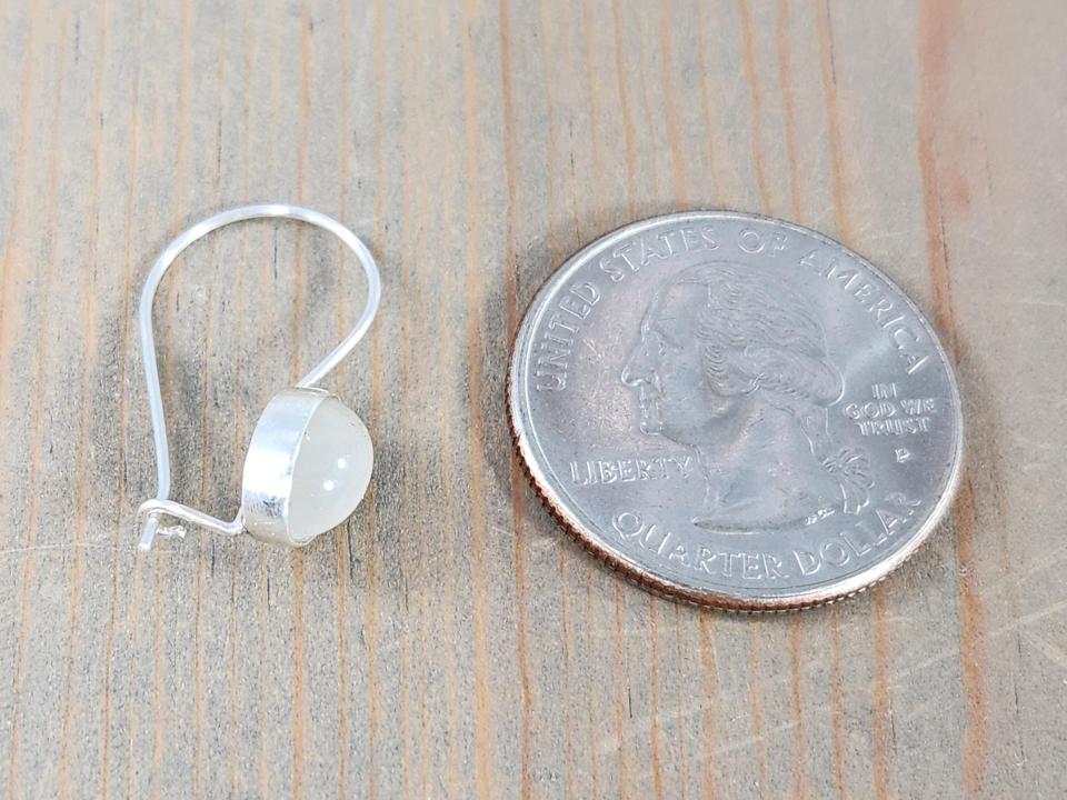 small 1-inch drop earrings