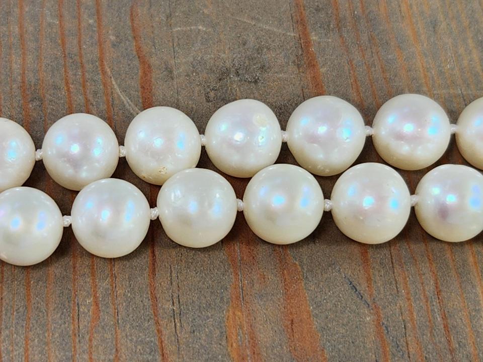hand knotted freshwater pearls