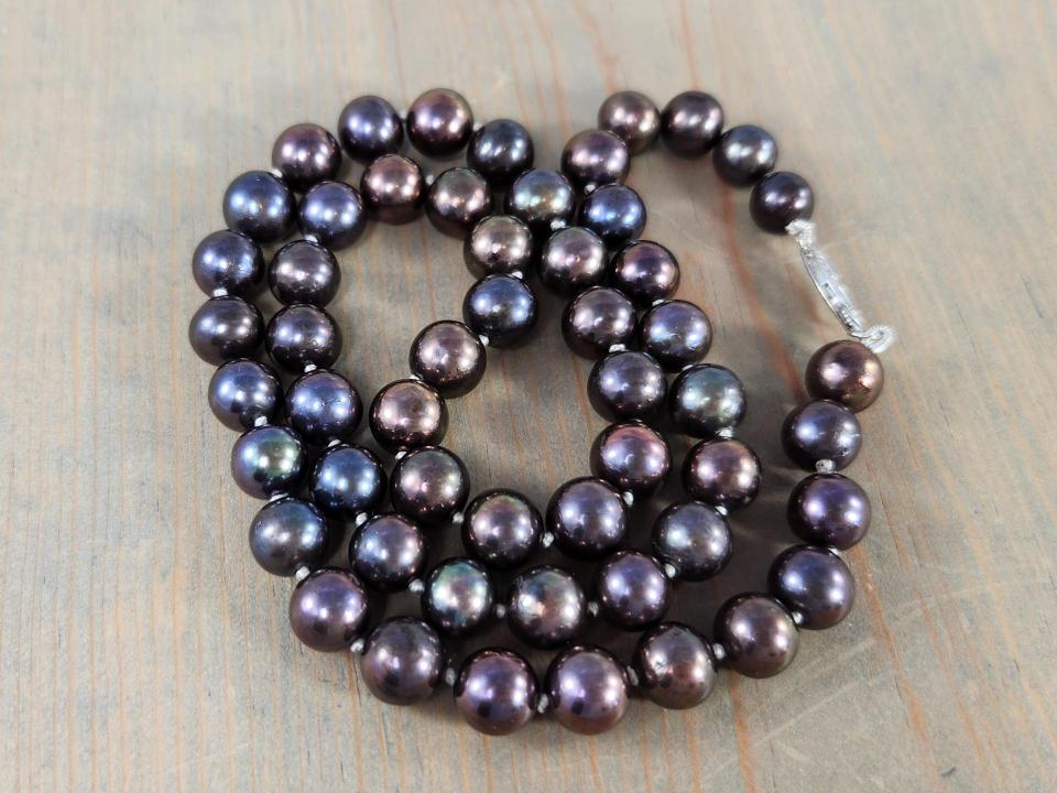 Peacock pearl necklace shop