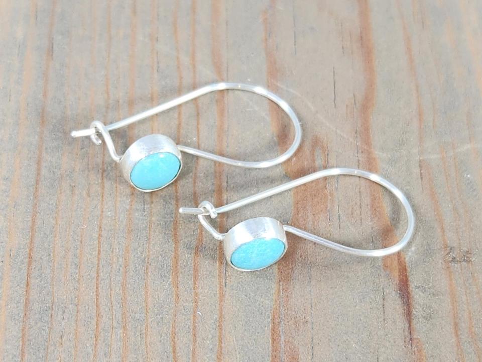 closed locking hook earrings