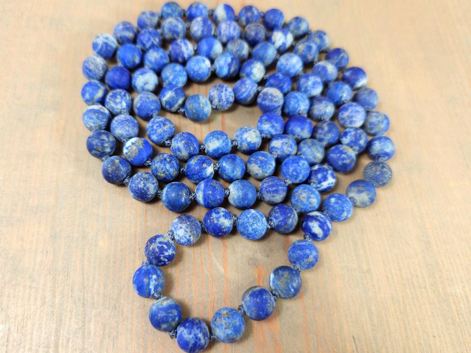 long continuous endless no clasp bead necklace
