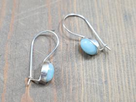 larimar earrings