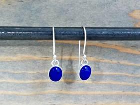 Lapis Lazuli Dangle Earrings