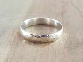 Sterling Silver Wedding Band