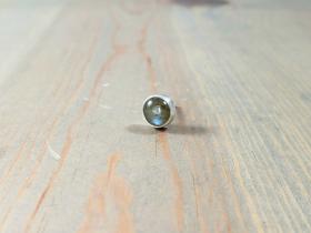 Single Labradorite Post Earring