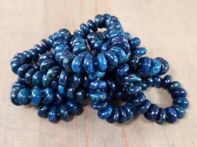 long blue apatite necklace