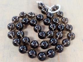 Smoky Quartz Bead Necklace