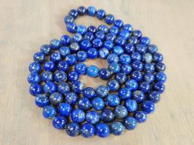 Continuous endless no clasp bead necklace