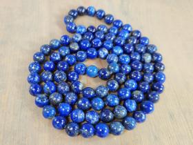 Continuous endless no clasp bead necklace