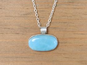 Oval Amazonite Pendant
