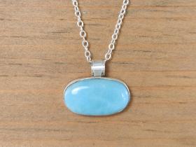 Oval Amazonite Pendant