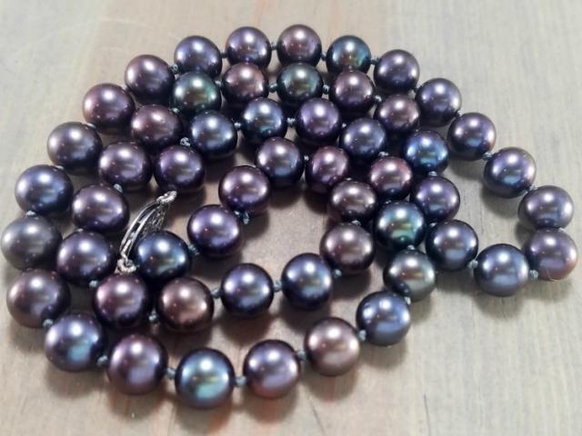 8mm near round pearls