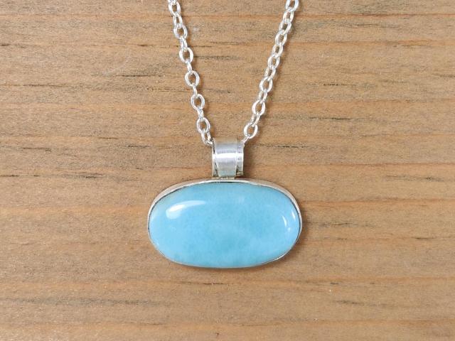 Oval Amazonite Pendant